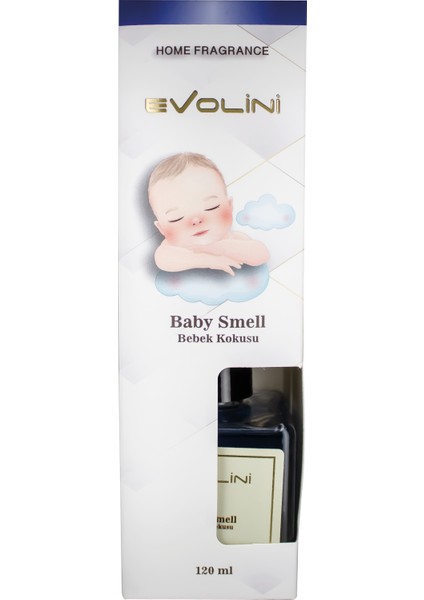 Oda Kokusu Bambu Çubuklu 120 ml Bebek Kokusu