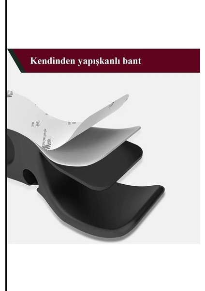 2 Adet Yapışkanlı Kablo Sarma Toplama Düzenleme Organizeri Airfryer Kablo Sabitleyici