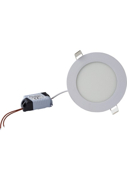 6W Slım LED Panel-Sıva Altı-Beyaz