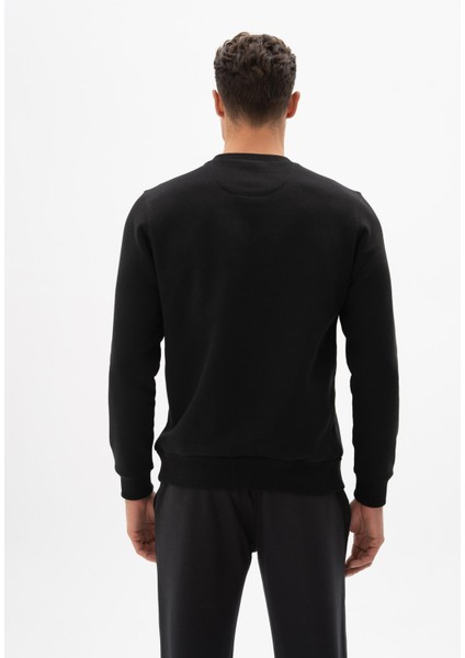 Erkek Regular Fit Bisiklet Yaka Sweatshirt K24124909601