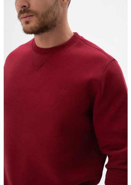 Erkek Regular Fit Bisiklet Yaka Sweatshirt K24124909601