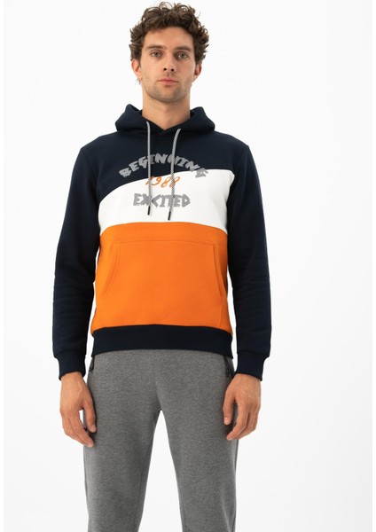 Erkek Kanguru Cepli Kapüşonlu Sweatshirt K24254928701 fiyatları