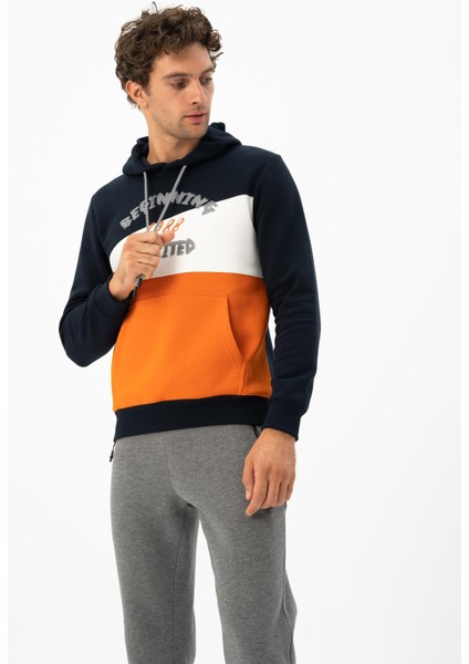 Erkek Kanguru Cepli Kapüşonlu Sweatshirt K24254928701 modelleri