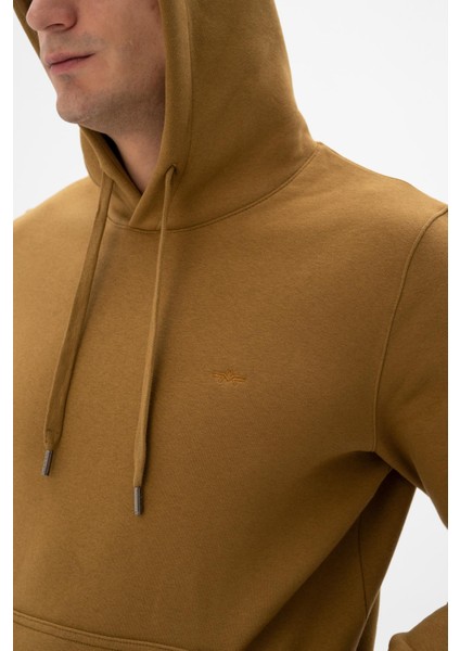 Erkek Kanguru Cepli Kapüşonlu Sweatshirt K24254928801