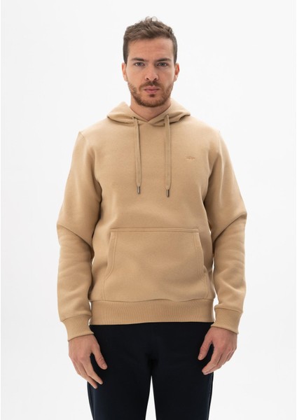 Erkek Kanguru Cepli Kapüşonlu Sweatshirt K24254928801