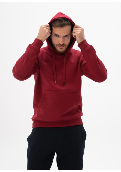 Erkek Kanguru Cepli Kapüşonlu Sweatshirt K24254928801
