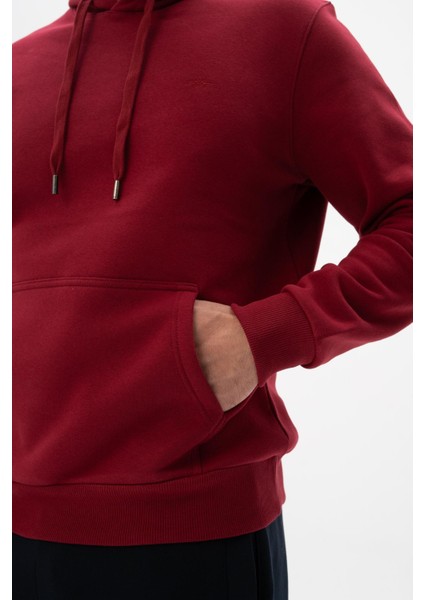 Erkek Kanguru Cepli Kapüşonlu Sweatshirt K24254928801
