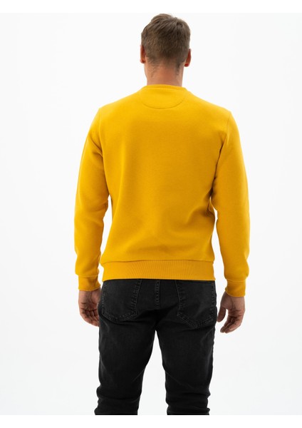 Erkek Bisiklet Yaka Sweatshirt K24124904701