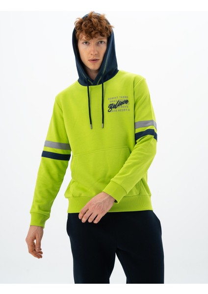 Erkek Regular Fit Kanguru Cepli Sweatshirt K26254926201