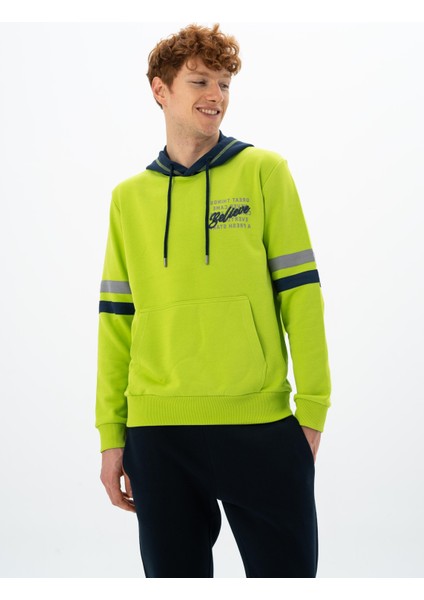 Erkek Regular Fit Kanguru Cepli Sweatshirt K26254926201