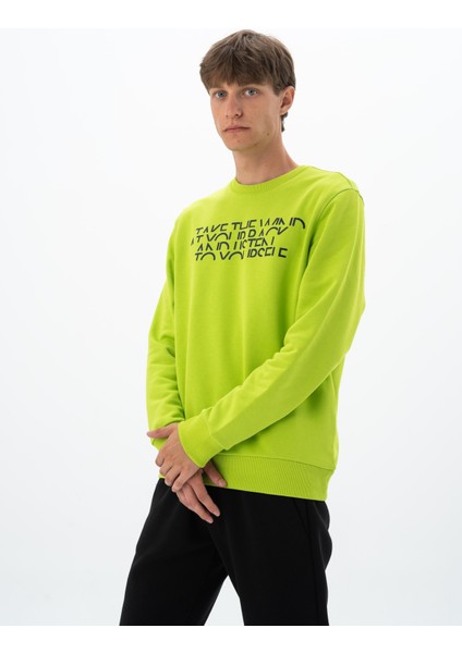 Erkek Regular Fit Bisiklet Yaka Sweatshirt K26124925301 modelleri