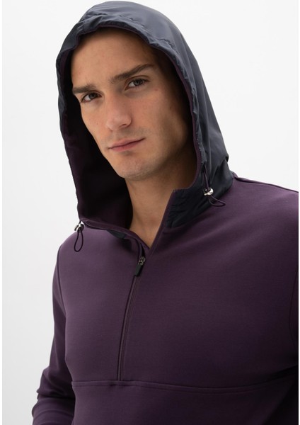 Erkek Kapşonlu Kanguru Cepli Sweatshirt K26254987401