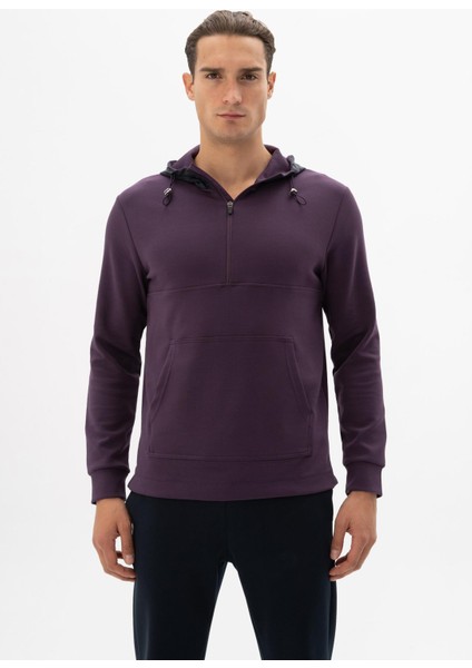 Erkek Kapşonlu Kanguru Cepli Sweatshirt K26254987401