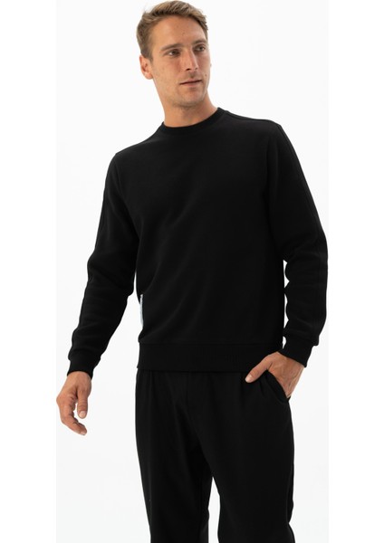 Erkek Bisiklet Yaka Sweatshirt K24124904901