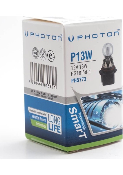 P 13W 12V Ampül modelleri