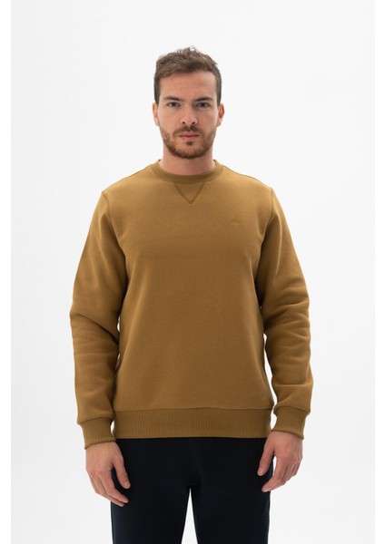 Erkek Regular Fit Bisiklet Yaka Sweatshirt K24124909601