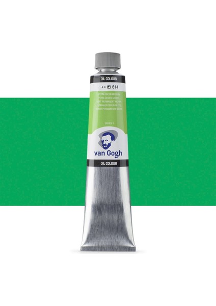Van Gogh Yağlı Boya 200ML Permanent Green Medium 614 S.1