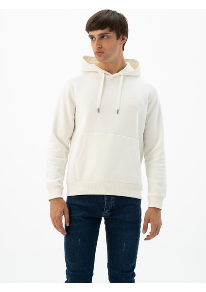 Erkek Büyük Beden Kanguru Cepli Kapüşonlu Sweatshirt K24254884201