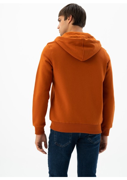 Erkek Büyük Beden Kapüşonlu Sweatshirt K24324884701