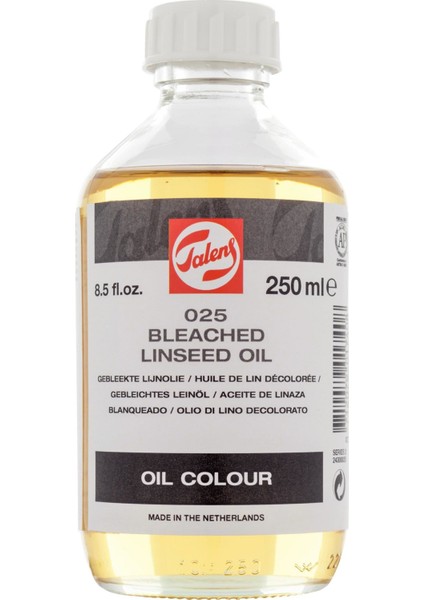 Linseed Oil Bleached 025 250ML (Ağartılmış Keten Yağı)