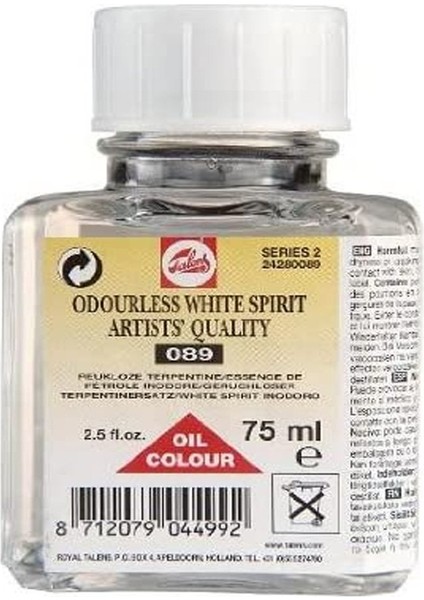 Odourless White Spirit 089 75ML Kokusuz Beyaz Ispirto