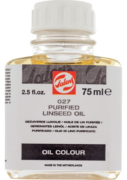 Linseed Oil Purified 027 75ML (Saf Keten Yağı)