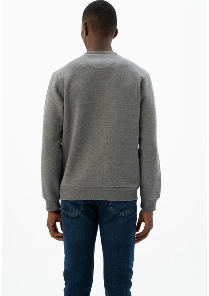 Erkek Bisiklet Yaka Sweatshirt K24124904901