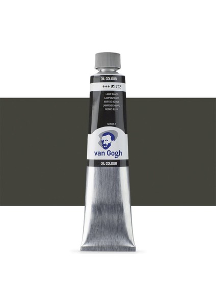 Van Gogh Yağlı Boya 200ML Lamp Black 702 S.1
