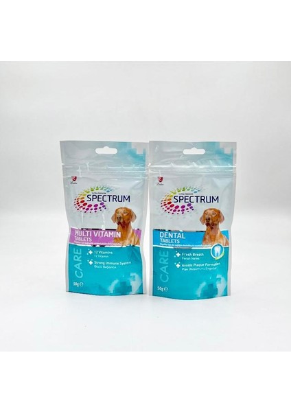 Köpekler Için Diş Sağlığı Tableti + Bağışıklk Tablet