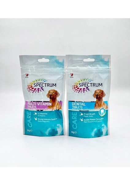 Köpekler Için Diş Sağlığı Tableti + Bağışıklk Tablet