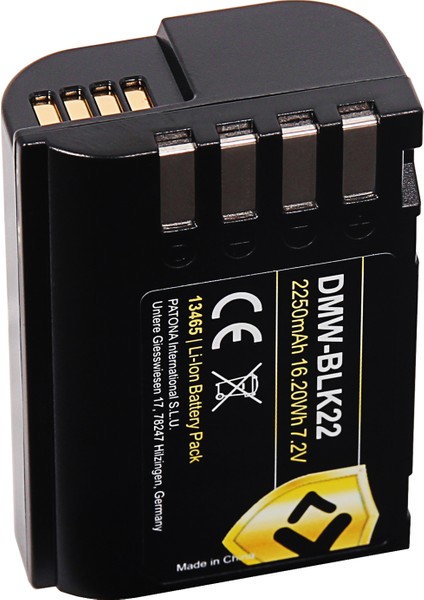 Protect Batarya Panasonic DMW-BLK22 Için