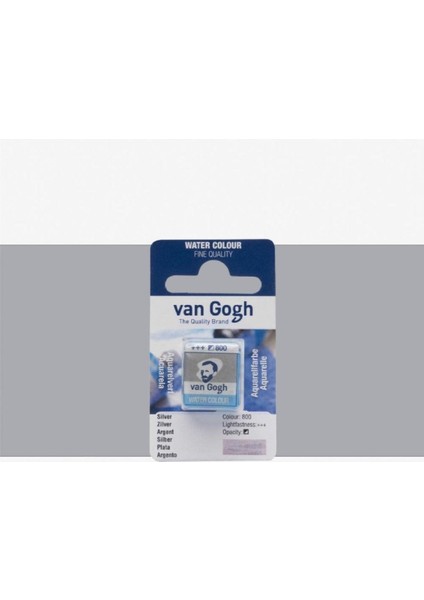 Van Gogh Sulu Boya Silver 800 (Yarım Tablet)