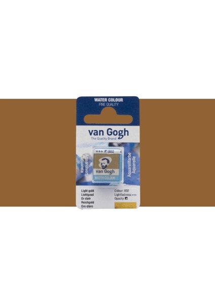 Sulu Boya Light Gold 802 (Yarım Tablet)
