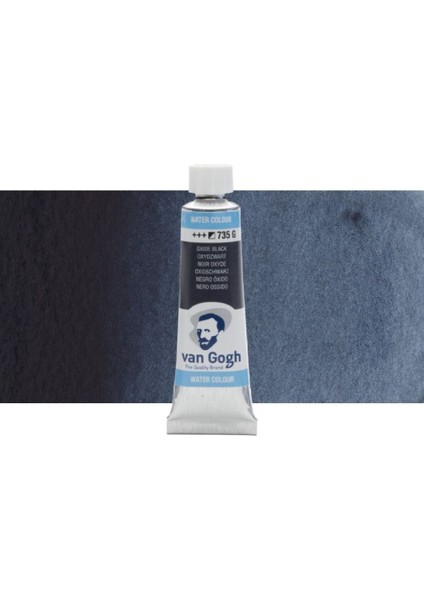 Tüp Suluboya - 735 Oxide Black - 10ML