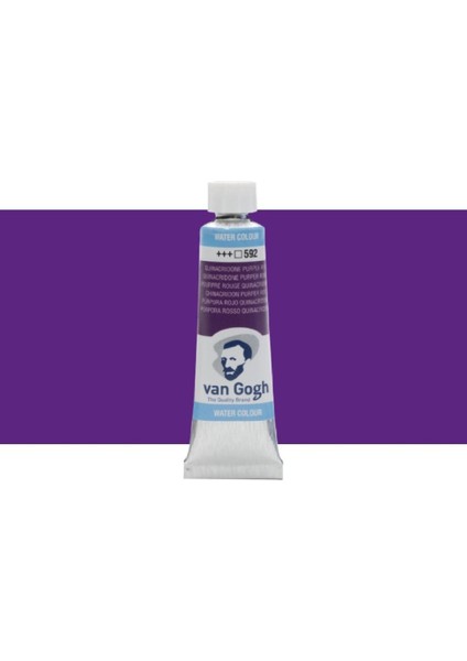 Tüp Suluboya - 592 Quinacridone Purple Red - 10ML