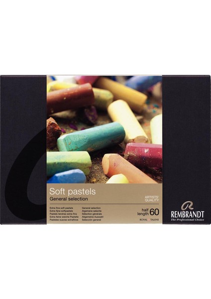 Soft Pastel 60'lı Set Yarim Boy Toz Pastel