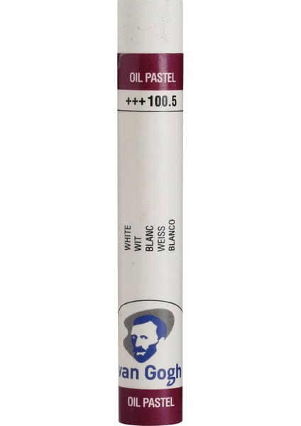 Yağlı Pastel White (Beyaz)