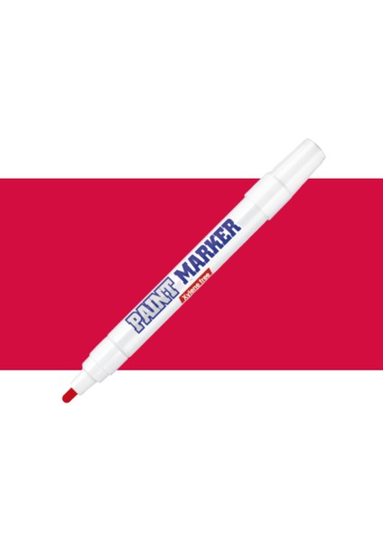 Paint Marker Kalem (2-4,9mm) Kırmızı - Red