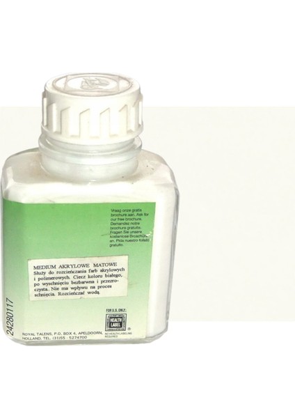Acrylic Medium Mat 117 75 ml fiyatları