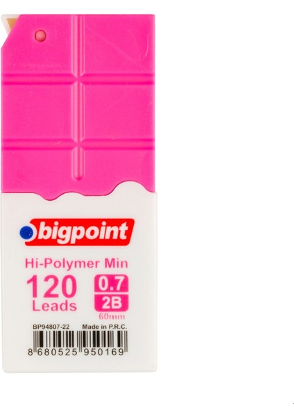 Kalem Ucu 0.7mm 2b 120'LI Tüp Pembe