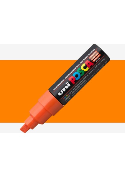 Posca Marker Kalem Pc-8k (8mm) Turuncu