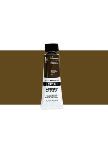 Cryla Heavy Body Artists' Akrilik Boya 75ML N:247 Raw Umber