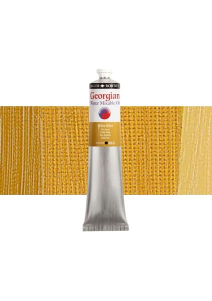 Georgian Water Mix. Oil Su Bazlı Yağlı Boya 200ML 663 Yellow Ochre