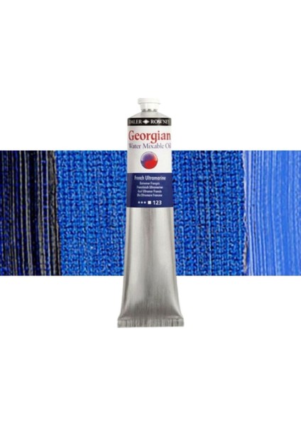 Georgian Water Mix. Oil Su Bazlı Yağlı Boya 200ML 123 French Ultramarine