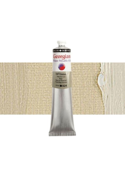 Georgian Water Mix. Oil Su Bazlı Yağlı Boya 200ML 024 Buff Titanium