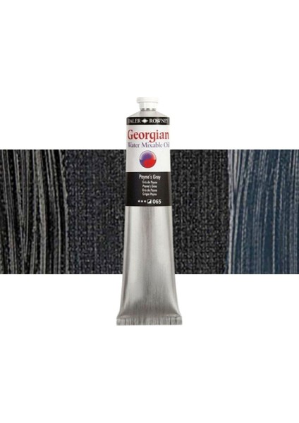 Georgian Water Mix. Oil Su Bazlı Yağlı Boya 200ML 065 Paynes Grey