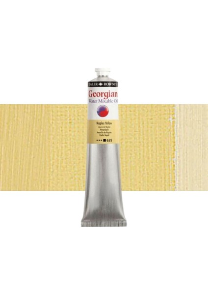 Georgian Water Mix. Oil Su Bazlı Yağlı Boya 200ML 635 Naples Yellow