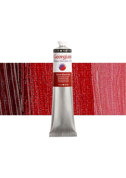 Georgian Water Mix. Oil Su Bazlı Yağlı Boya 200ML 515 Crimson Alizarin Hue