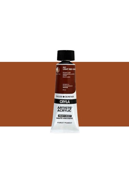 Cryla Heavy Body Artists' Akrilik Boya 75ML N:527 Light Red Oxide