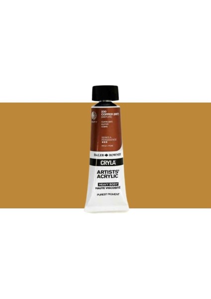 Cryla Heavy Body Artists' Akrilik Boya 75ML N:230 Copper (Imit.)
